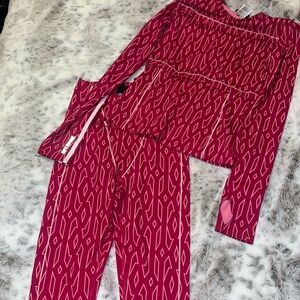 Adidas X Ivy Park Snap Monogram Top and leggings size XS